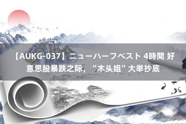 【AUKG-037】ニューハーフベスト 4時間 好意思股暴跌之际，“木头姐”大举抄底