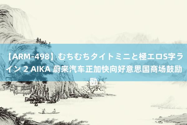 【ARM-498】むちむちタイトミニと極エロS字ライン 2 AIKA 蔚来汽车正加快向好意思国商场鼓励