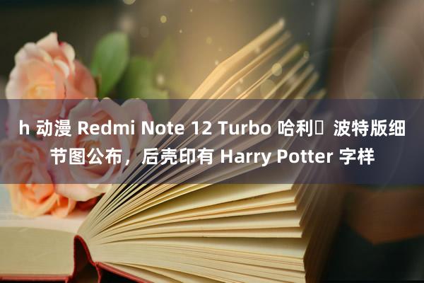 h 动漫 Redmi Note 12 Turbo 哈利・波特版细节图公布，后壳印有 Harry Potter 字样